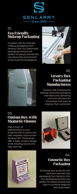 Custom Box with Magnetic Closure for Premium Packaging | Senlarry USA