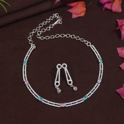 Shop Zircon Necklaces for a Luxurious Look at Orna Jewellers