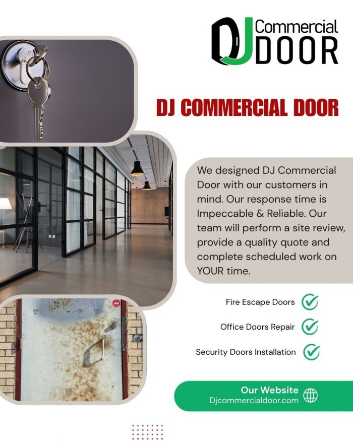 Storefront Doors Repair – DJ Commercial Door