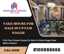 Take House for Sale in Uttam Nagar