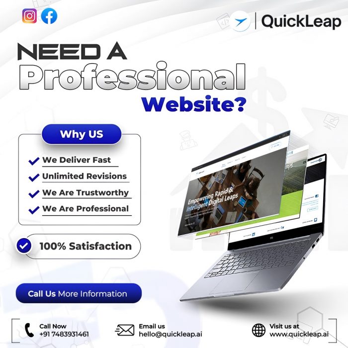 QuickLeap – Best Web Development Agency in Delhi