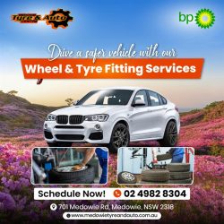 Wheel & Tyre Fitting Services at Medowie Tyre & Auto Centre