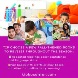 Tip Choose a few fall-themed books to revisit throughout the season: