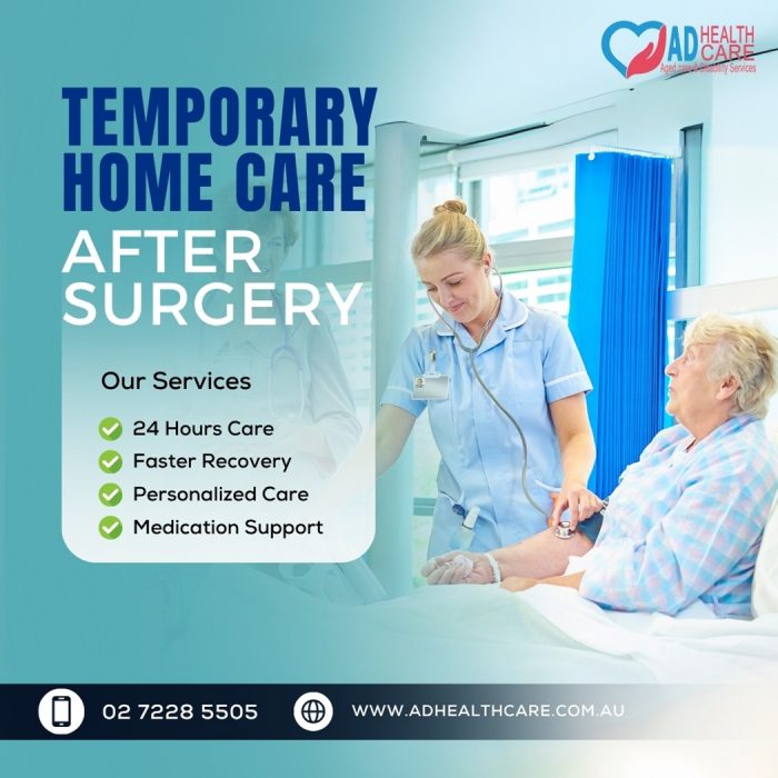 Temporary Home Care After Surgery