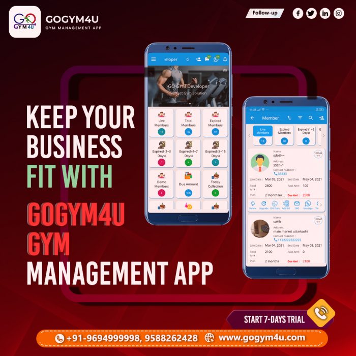 Streamline Your Fitness Center with GoGym4U Gym Management App