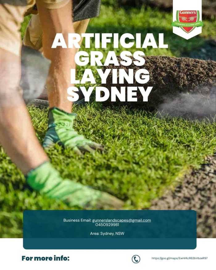 Artificial Grass Laying Sydney