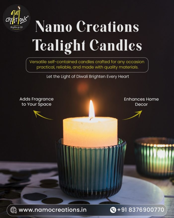 Beautiful Tealight Candles by Namo Creations