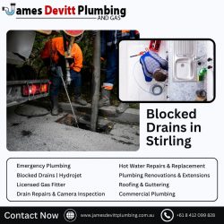 Blocked Drains in Stirling