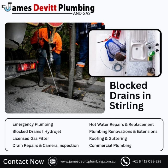 Blocked Drains in Stirling