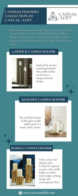 Shop Charming Candles Holders Collection at Canvas + Loft