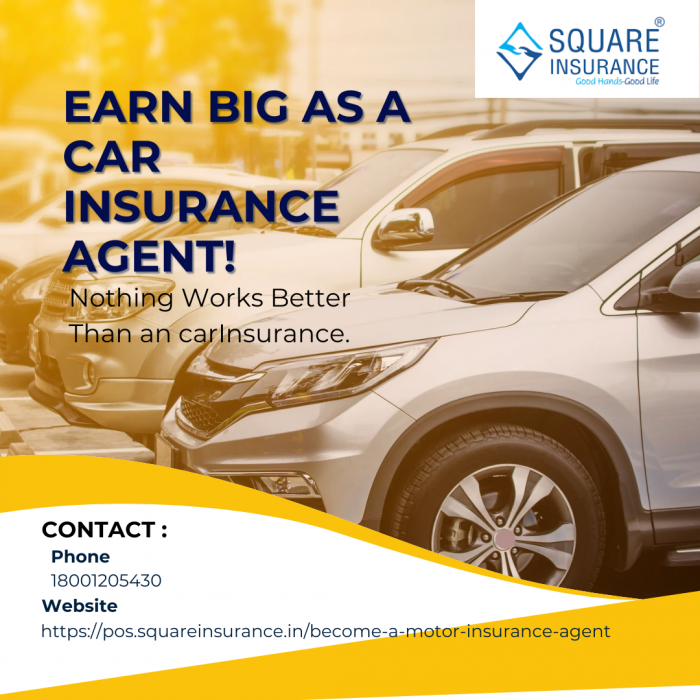 Earn big as a car insurance agent