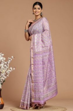 Shop Chanderi Silk Sarees Online in India – Yuvi Style