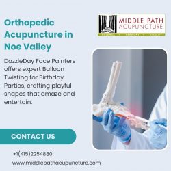 Orthopedic Acupuncture in Noe Valley
