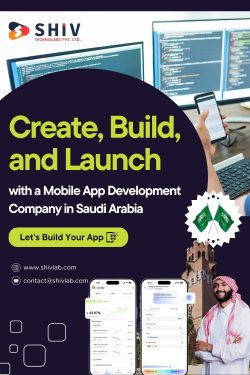 Expert Mobile App Development Services in Saudi Arabia by Shiv Technolabs