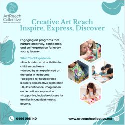 Creative Art Reach: Art Therapy for Kids, Adults & NDIS Clients