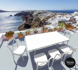 FL 9 Piece Balcony Setting with Cross Chairs