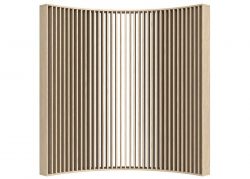 DD Curved Slat Wall