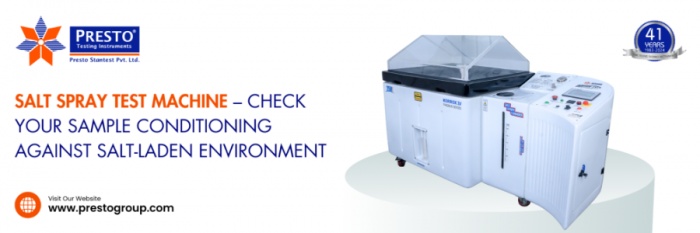 Improve Material Longevity with Cyclic Salt Spray Chamber Testing Instruments