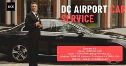 DC airport car service by DCS Printer Bus
