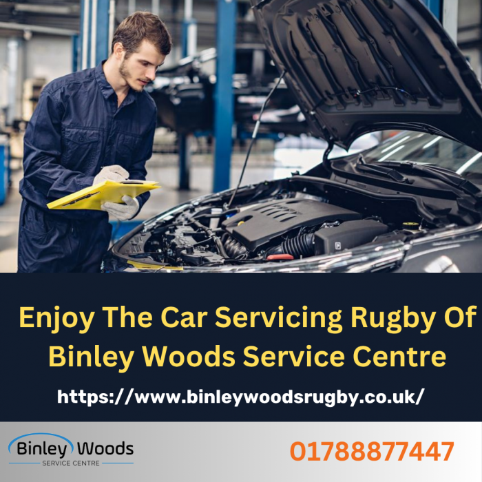 Enjoy The Car Servicing Rugby Of Binley Woods Service Centre