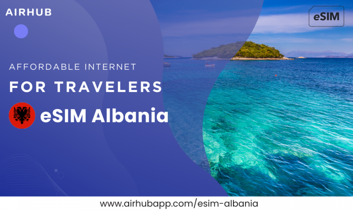 Travel Smart with eSIM Albania by Airhub