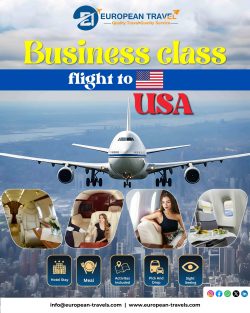 Flight to USA in Comfort | European Travel