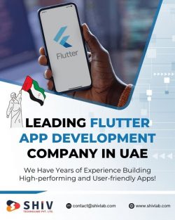 Premium Flutter App Development Services in UAE by Shiv Technolabs