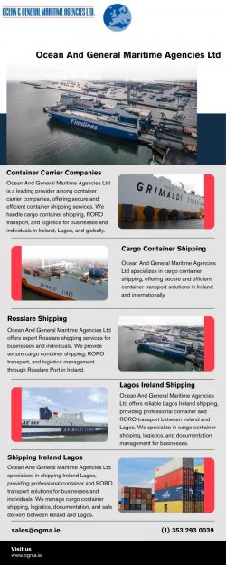 Efficient Shipping Ireland Lagos Services for Cargo & Containers