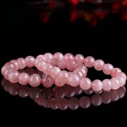 Buy Natural Rose Quartz Bracelet – Love & Healing Energy