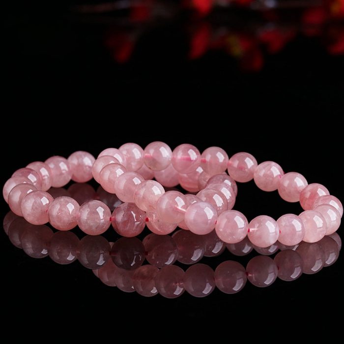 Buy Natural Rose Quartz Bracelet – Love & Healing Energy