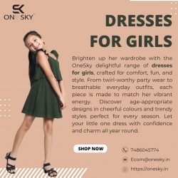 Make every day brighter with stylish and colorful dresses for girls