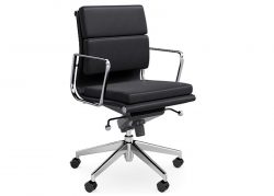 DD Milano Mid Back Chair with Chrome Base