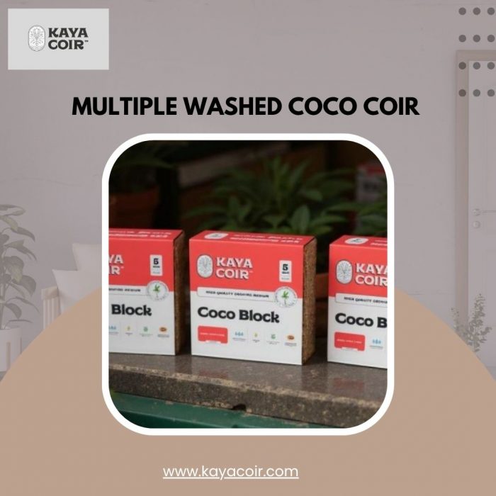 Multiple Washed Coco Coir