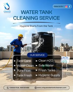 Professional Water Tank Cleaning Service in Janakpuri | Unique Water Tank Cleaners