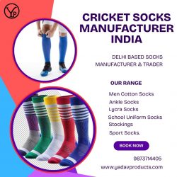 Cricket Socks Manufacturer in India | Yadav Products