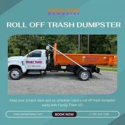 Roll Off Trash Dumpster