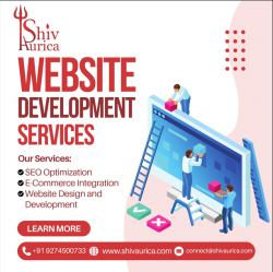 Shiv Aurica brings you powerful Website Development Services to grow your business online.