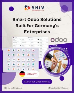 Leading Odoo ERP Development Services in Germany by Shiv Technolabs