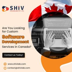 Custom Software Development Services in Toronto by Shiv Technolabs