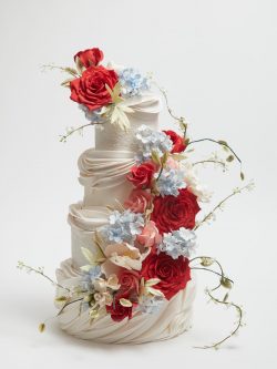 Sour Cream Dark Chocolate Fudge Cake