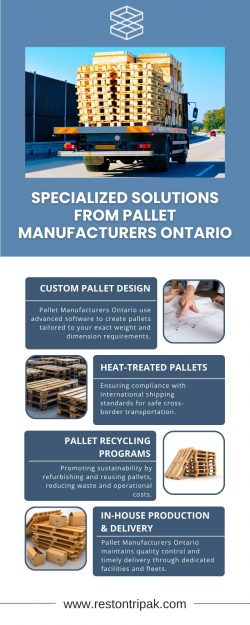 Innovative Pallet Solutions from Leading Pallet Manufacturers Ontario