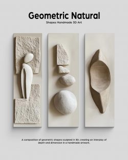 Decorate Your Walls using Abstract 3D Wall Art.