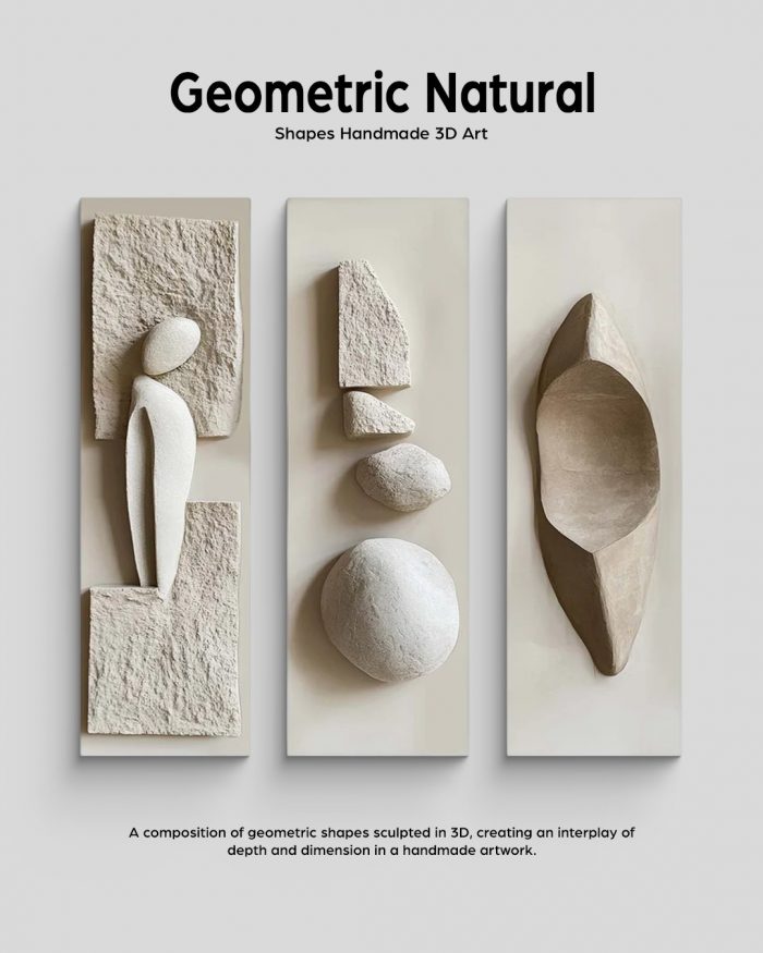 Decorate Your Walls using Abstract 3D Wall Art.