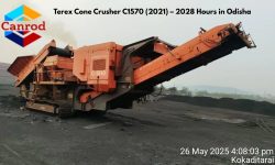 Terex Cone Crusher C1570 (2021) – 2028 Hours in Odisha