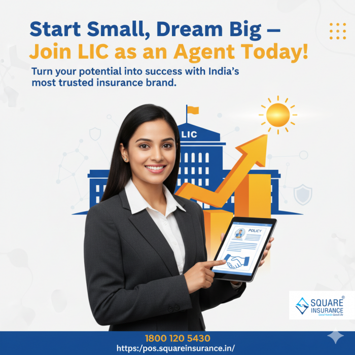 Start Small, Dream Big — Join LIC as an Agent Today!
