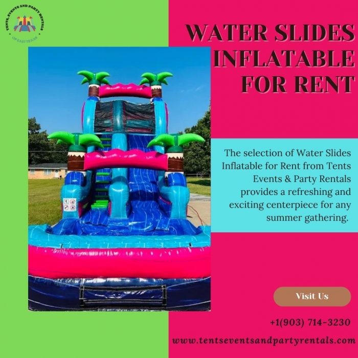 Water Slides Inflatable for Rent