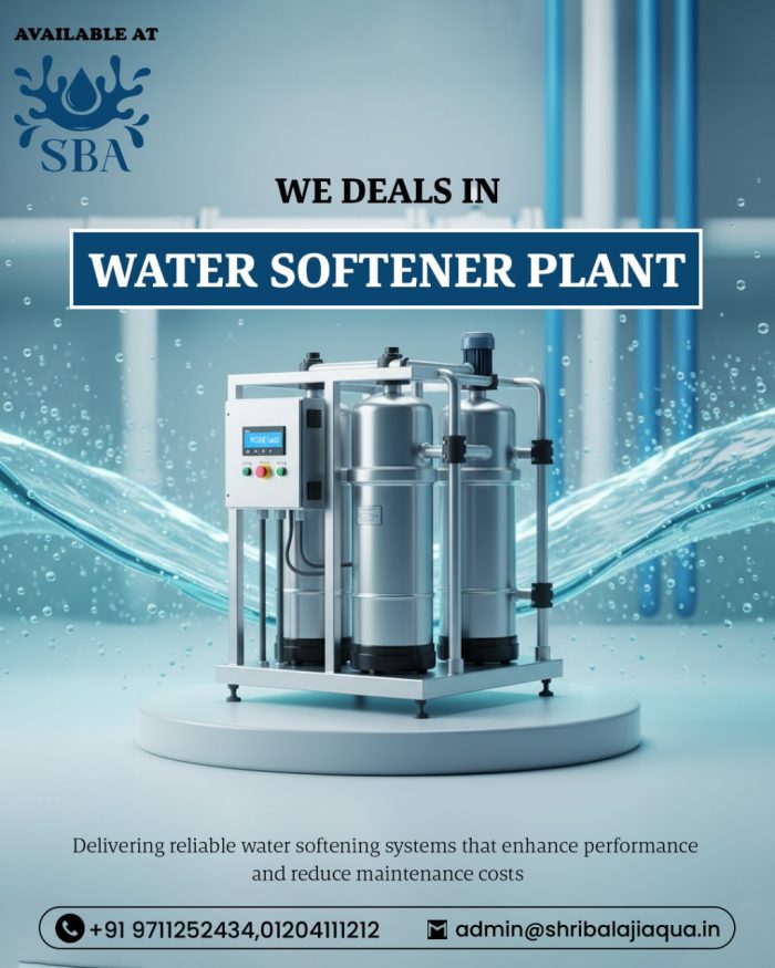 High-Quality Water Softener Plant in India | Shri Balaji Aqua
