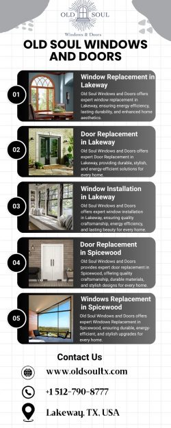 Old Soul Windows and Doors Offers Elegant Windows Replacement in Spicewood