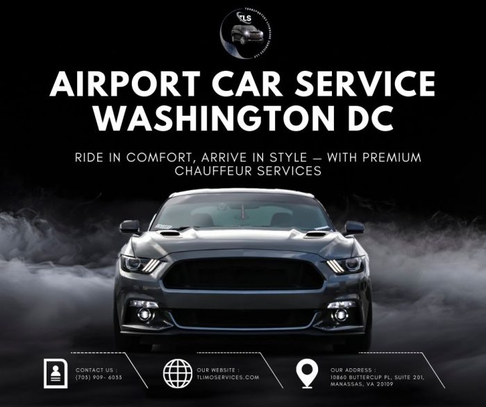 Reliable Airport Car Service Washington DC | Premium Transfers