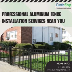 Professional Aluminum Fence Installation Services Near You